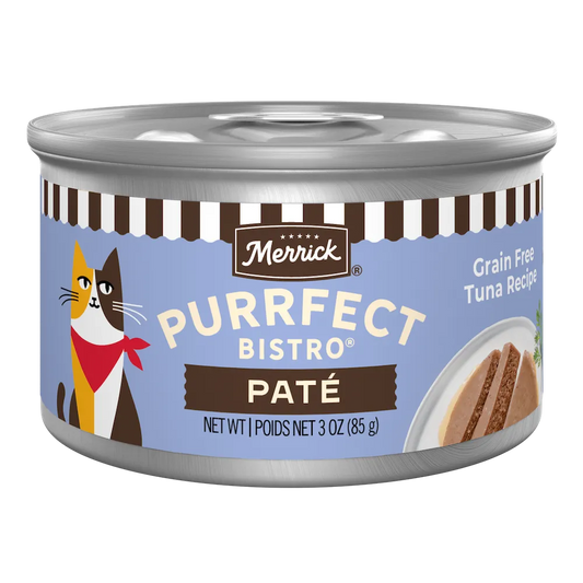 Merrick Purrfect Bistro Grain Free Adult Tuna Pate Cat Food
