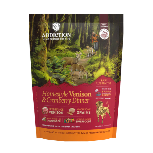 Homestyle Venison & Cranberry Dinner Air-Dried Dog Food