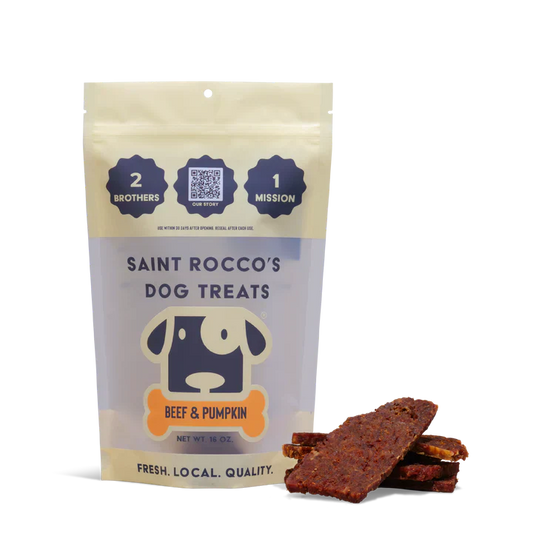 Saint Rocco's Dog Treats Beef & Pumpkin