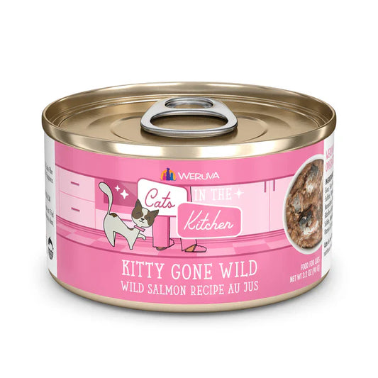 Cats in the Kitchen Kitty Gone Wild Wild Salmon Recipe Au Jus