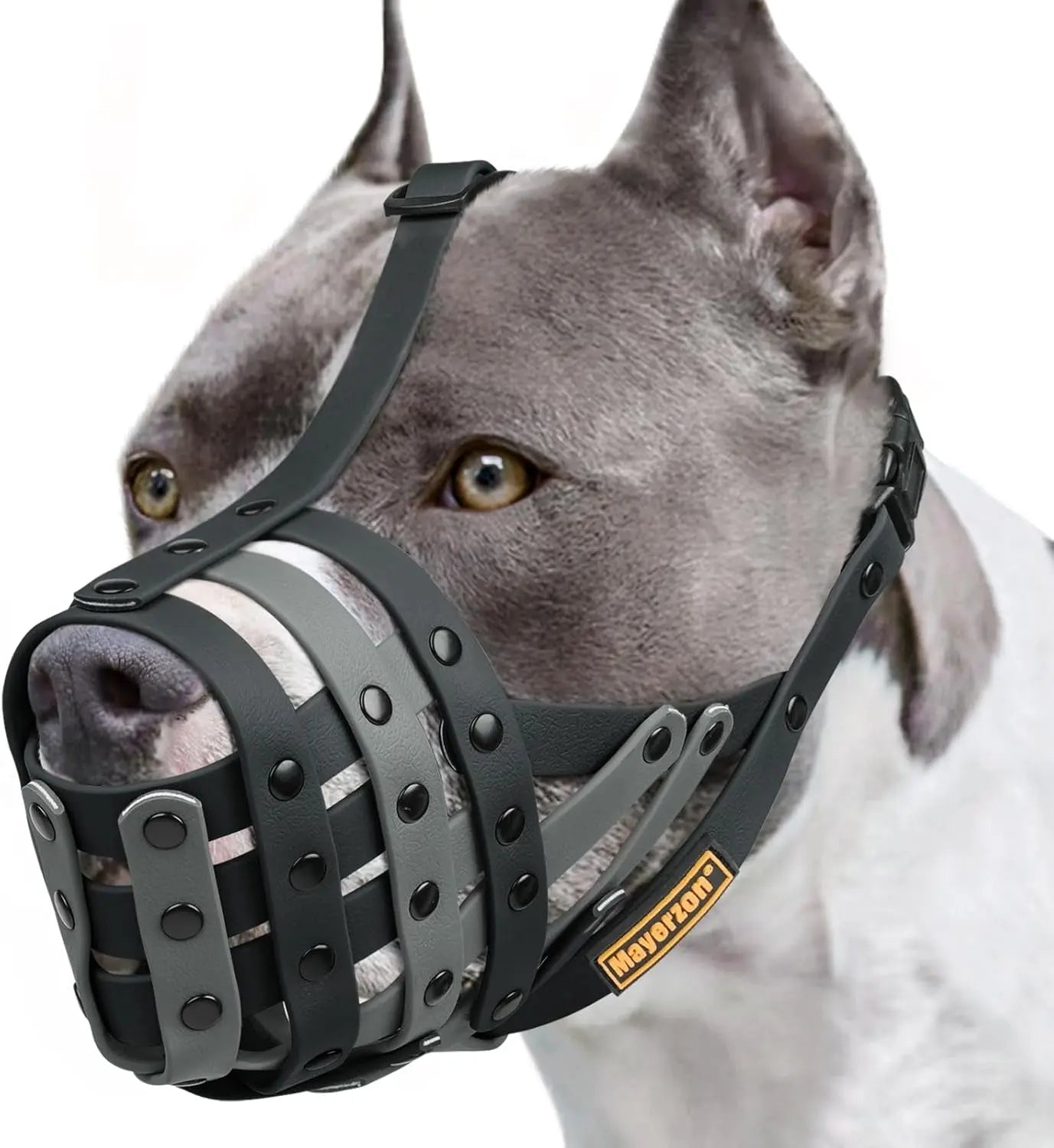 Lightweight Basket Dog Muzzle – Allows Panting, Drinking & Training