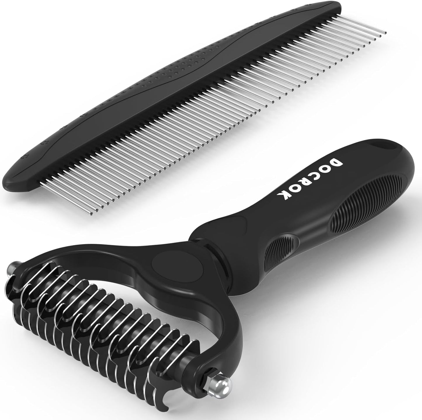 Pet Grooming Brush Comb Deshedding Dematting Tool Cats Dogs