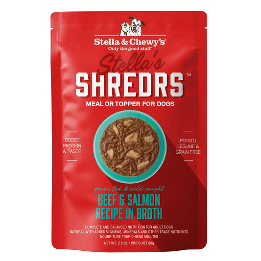 Stella & Chewy's Dog Shredrs Beef & Salmon (2.8oz)