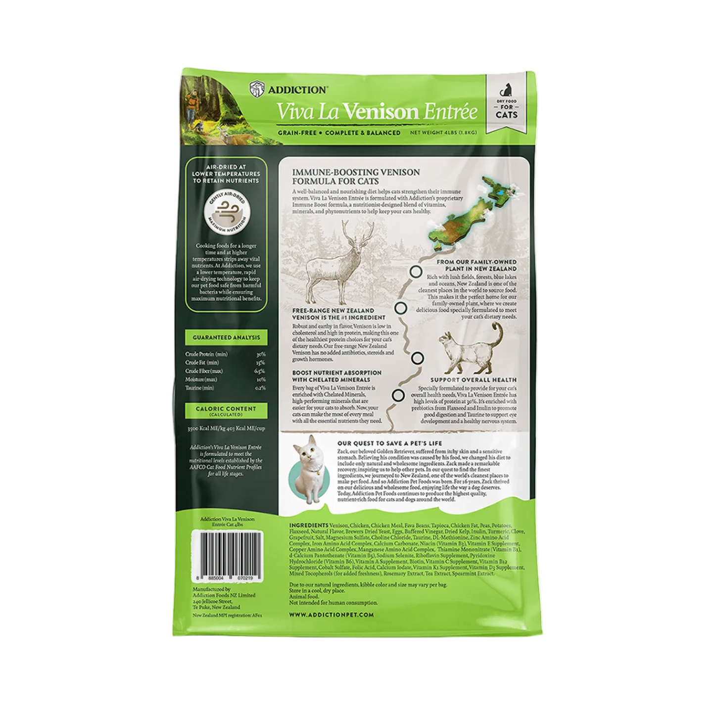 Viva La Venison Dry Cat Food