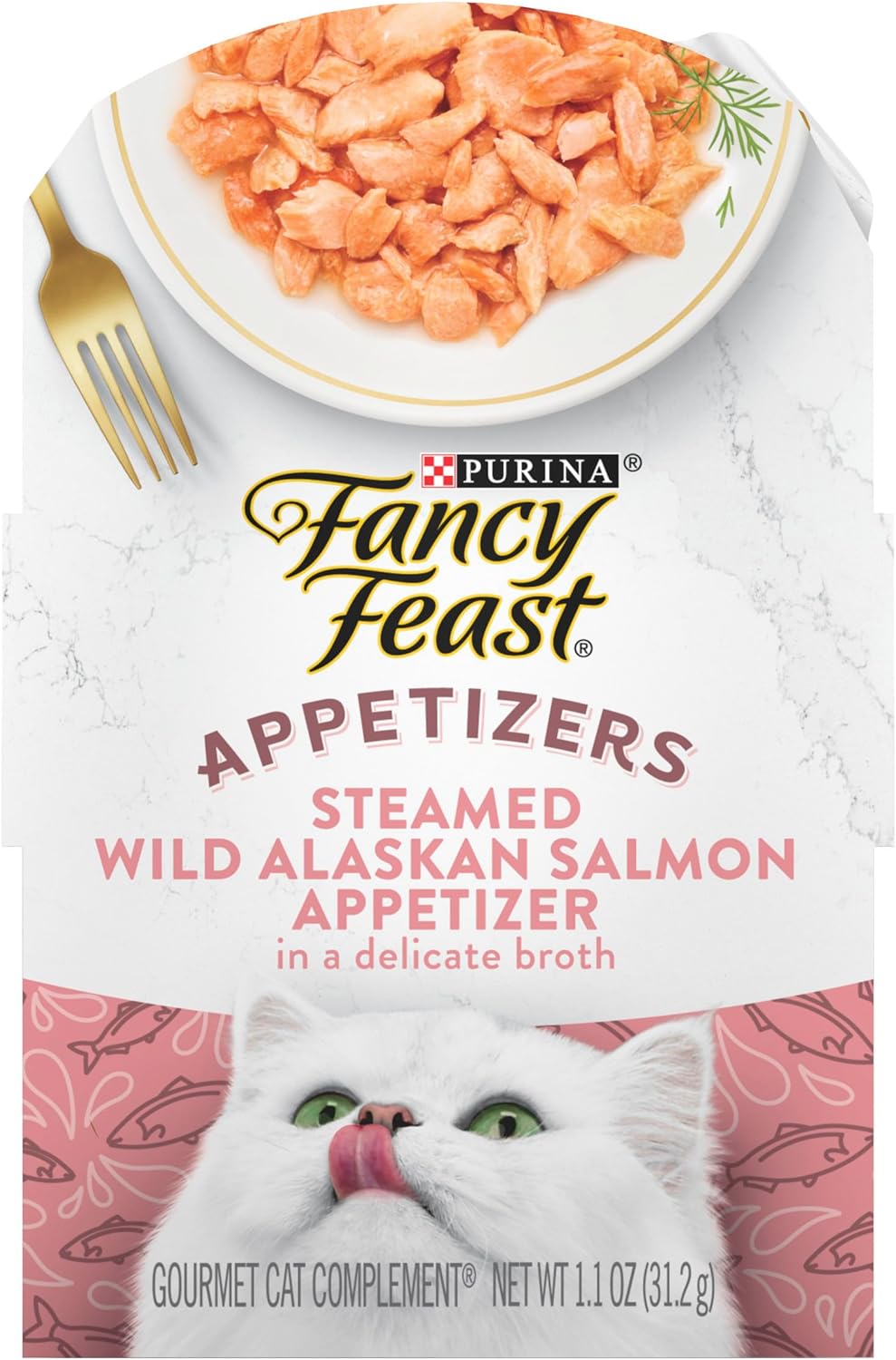 Fancy Feast Appetizers Salmon Wet Cat Food 1.1oz